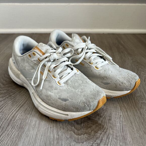 Brooks Adrenaline GTS 23 Womens 8.5 Gray Running Shoes Sneakers 1203811B110 - Picture 1 of 14